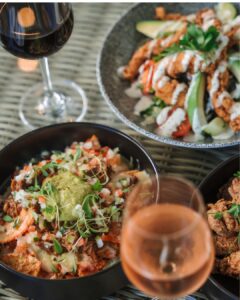 A table in the heart of Stellies is always a good idea.

Take a break from exploring and settle in for fresh flavours, a glass of wine, and an afternoon well spent. 🥗
